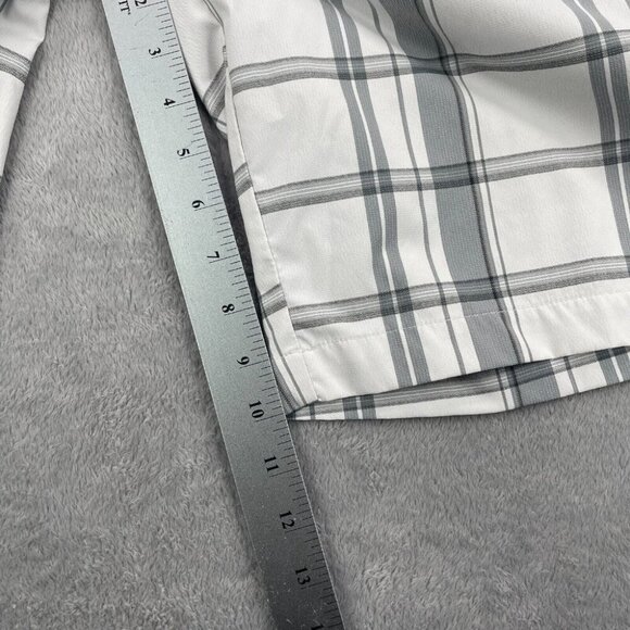 Marmot Hybrid Golf Shorts Mens Size 30 Gray Plaid Walking Golfing Casual Preppy - Picture 10 of 11